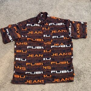 FUBU The Collection, Men's Vintage Logo Shirt, XL